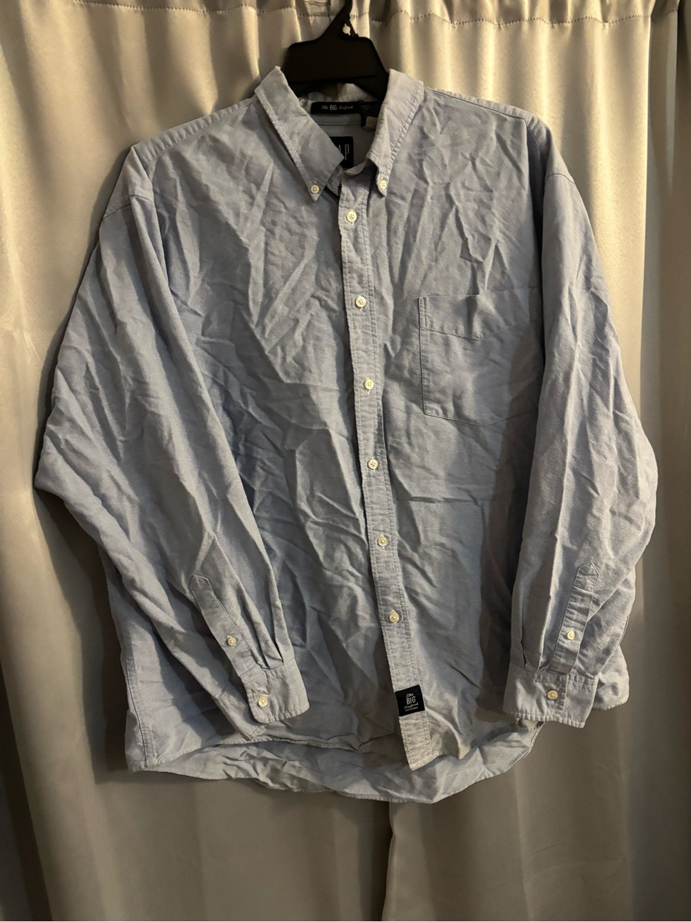 GAP Light Blue Casual Button-Down Shirt